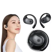 Bluetooth Earphones 5.4 Earbuds Wireless Black Headphones Sport Gym On Ear