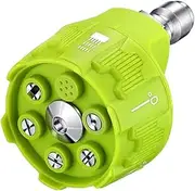 High Pressure Washer Nozzle | Multi-Purpose Power Washer Nozzle Tip Up to 3500 Psi - 1/4" Plug Connection Tip Pressure Nozzle, 360 Degree Adjustable Washer Tip, For Car, Garden