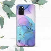 Custom Initials Name Marble Case For Samsung Note 20 S10 S20 S21 S22 S23 S24 FE