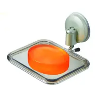 在飛比找蝦皮購物優惠-日本ASVEL不鏽鋼強力吸盤方型肥皂架