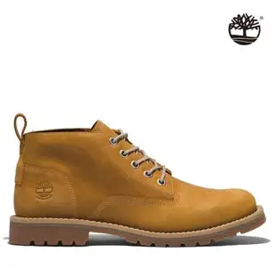 Timberland 男款小麥色全粒面皮革防水查卡靴|A2AKT231