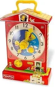 Fisher Price Classic Music Box Teaching Clock