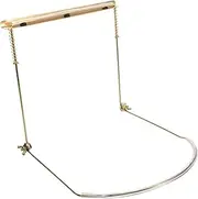 Kisangel Metal Harmonica Neck Holder Durable and Lightweight Harp Rack for Harmonicas Convenient Support for Musicians During Performances Sturdy Design for Stability