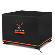 Fire Pit Cover Square 32 Inch 2025 Upgraded 1000D Heavy Duty Fabric for 29”- ...