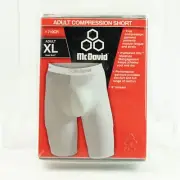 McDavid Adult Compression Short 710CR White Sz XL