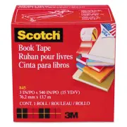 Scotch Book Repair Tape 3" x 15yds 3" Core Clear 8453