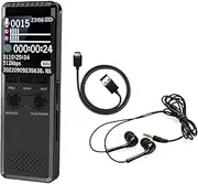 32GB Digital Voice Recorder Voice Activated Recorder MP3 Player for Interviews Meetings
