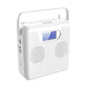 CD Player Portable, Bluetooth Boombox CD Player with Speakers, Portable FM Radio for Camping and Travel