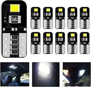 10PCS T10 Led CANBUS Error Free 2SMD 2835 Wedge Interior LED Light Bulbs