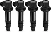 4Pcs Ignition Coil F6T558 F6T560 For Yamaha YZF R1 R6 R6S VMX V Max 2002-2017 5VY-82310-00-00 5VY823100000 part