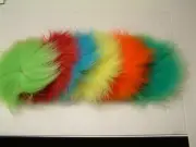 Arctic Fox Tail Long 2XL hair 6-8cm