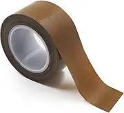 PTFE Coated Fiberglass Teflon Tape High Temperature, Insulation PTFE Fabric Tape Adhesive Teflon Strips 0.18mm Thick for Weston Vacuum Sealer Machine (1.2in x 32.8Ft)