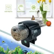 Automatic Aquarium Fish Feeder Tank Pond Food Feeder Auto Feeding with LCD