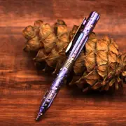 New Titanium Alloy Meteorite Pocket Ballpoint Pen Signature Pen Stationery