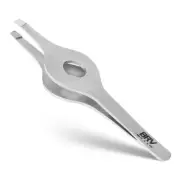Wide Grip Slant Tweezers | Hand-Filed Slanted Tips for Ultra-Precision | Twee...