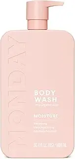 MONDAY Haircare MOISTURE Body Wash with Hyaluronic Acid, Shea Butter, Coconut Oil & Grapefruit Extract for Normal to Dry Skin 900 mL