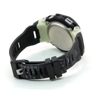 【CASIO 卡西歐】G-SHOCK 方形迷彩運動潮流數位藍牙智慧腕錶/黑(GBD-200LM-1)