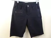 BOGNER Navy Blue Netty Golf Bermuda Shorts Size S NEW Zipper Pocket Accent