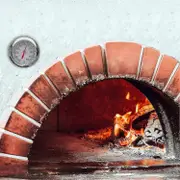 Thermometer Wood Oven / Pizza Oven / Stone Oven / 400 C / 30 Cmanalog, Bimetallic.-hy