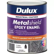 Dulux 1L Metalshield Epoxy Enamel Gloss Paint Vivid White