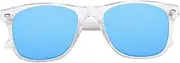 AI Translation Glasses 144 Languages, Bluetooth 5.4 Smart Sunglasses with Voice Translator, IP65 Water Proof, Magnetic Charging, for Travel, Business, Cycling (Blue Lens with