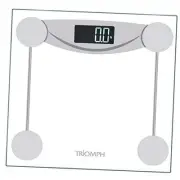 Smart Digital Body Weight Bathroom Scale with Step-On Technology, LCD Backlit