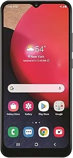 [Samsung] AT&T Galaxy A02s, 32GB, Black - 4G 6.5 Android Prepaid Smartphone - Carrier Locked to AT&T