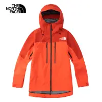 在飛比找momo購物網優惠-【The North Face 官方旗艦】北面女款紅色防水透