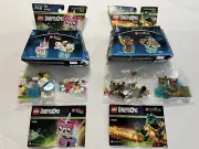 LEGO DIMENSIONS # 71231 & 71223 Unikitty Cloud Cuckoo Car Cragger Swamp Skimmer
