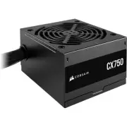 Corsair CX Series CX750 power supply unit 550 W 24-pin ATX ATX Black