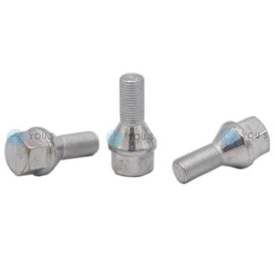 4 X You.S Wheel Bolt Hexagon M12x1, 25 Thread 22mm E.g. for Alfa Romeo Fiat