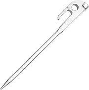Metal Stakes for Ground - Camping Lawn Stakes - Canopy Fixing Spikes, Stainless Steel Camping Awning Ground Pegs for Hiking