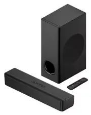 PHEANOO 2.1 Compact Sound Bars for TV with Subwoofer, HDMI ARC/Bluetooth 5.0/Opt