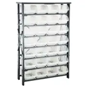 QLD NEW Heavy Duty 28 Bin Storage Rack
