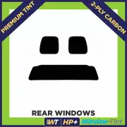 For Ford Ranger Super Cab 2019+ Carbon Pre Cut Window Tint 35% Light 2-ply HP+