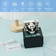 3D Calendar Panda 3D Memo Pad Art Sticky Notes Tear-Away 3D Notepad G