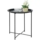 Garden 4 you End Table Outdoor Side Table Small Patio Table Metal Side Table ...