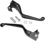 Black Brake Clutch Hand Lever Sets Pairs Aftermarket Part for Harley Sportster XL 2004-2013 Sportster 883 1200 XL883 XL1200 Forty Eight Seventy Two