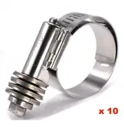 Jolly (10) JC020Constant Tension Hose Clamp SAE 20 13/16" 1-3/4" Repl. CT9420