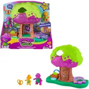 Barney's World Lights and Sounds Treehouse Playset