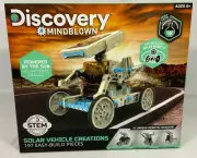 Discovery Children Mindblown STEM 12-in-1 Solar Robot Creation 190-Piece Kit