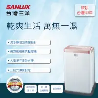 在飛比找momo購物網優惠-【【SANLUX台灣三洋】】6L除濕機(SDH-66M)