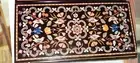 3'x2' black Marble Dining Coffee Center Table Top inlay Mosaic decor home k17