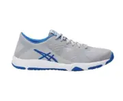 ASICS Men's Defiance X Cross-Trainer-Shoes Mid Grey/Directoire Blue/White 8.5
