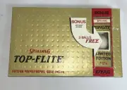 RARE NEW VTG Spalding Top-Flite Golf Balls Limited Edition 1979 (Bonus Dozen)