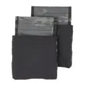 PEW Tactical Side Plate Pouch Set Plate Pocket 2PCS MOLLE 6"X6" JPC2.0 AVS LV119