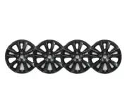 Set of 4 Black 17" Kia Sorento wheel skins, 2016-2020