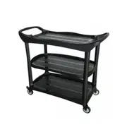 Cleanlink Utility Trolley 120x50x96cm (Grey)