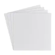 EVA Foam Sheets, [for Cards] - 10x10 Inch 3mm Thickness / White / 4 Pcs