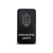 CH4X4 Toyota Push Switch Apocalypse Lights Symbol 4 - Green LED